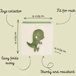 Scatola porta giochi - Dinosauro Cracky