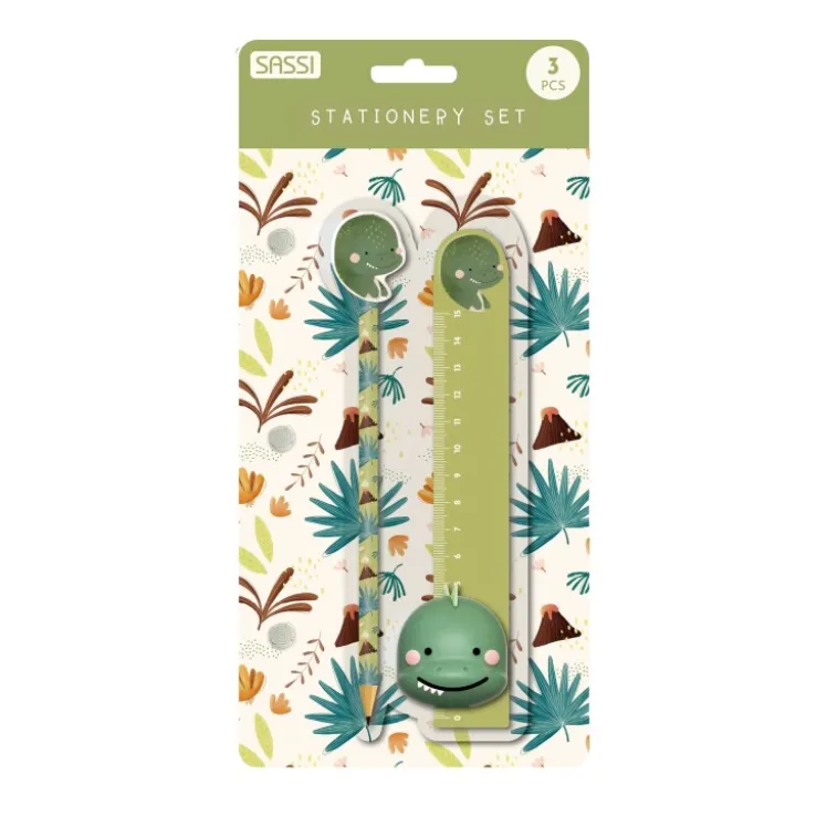 Set cancelleria - Dinoasuro Cracky
