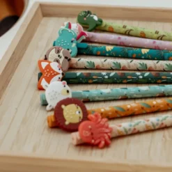 Set Penne Gel Cancellabili – Volpe, Unicorno e Orso