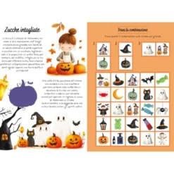 Sticker e attività. Halloween