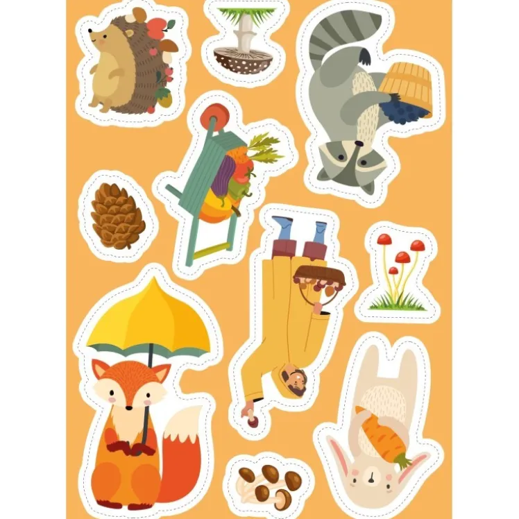 Stickers e attività. Autunno