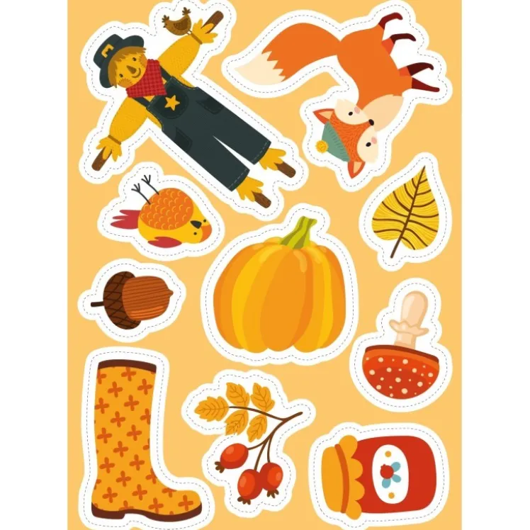 Stickers e attività. Autunno