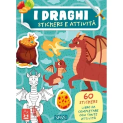 Stickers e attività. Draghi