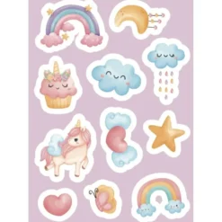 Stickers e attività. Gli unicorni