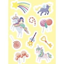 Stickers e attività. Gli unicorni