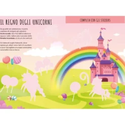 Stickers e attività. Gli unicorni