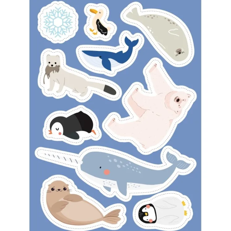 Stickers e attività. I ghiacci (Outlet)