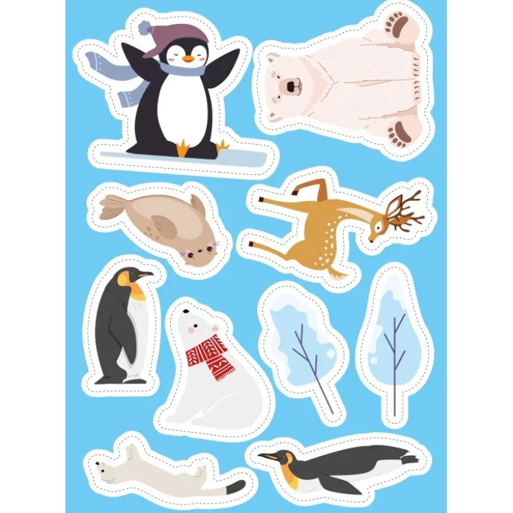 Stickers e attività. I ghiacci (Outlet)