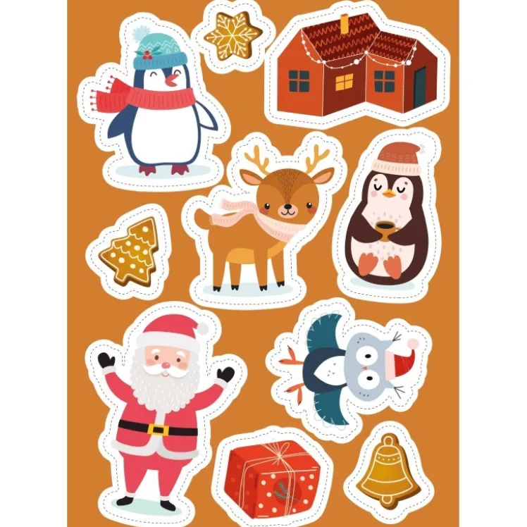 Stickers e attività. Il Natale