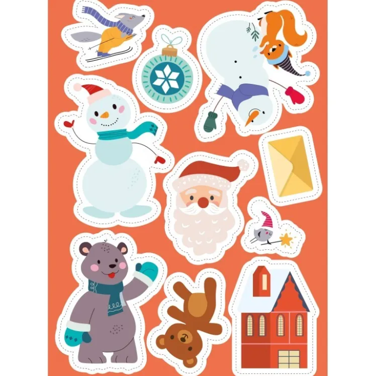 Stickers e attività. Il Natale