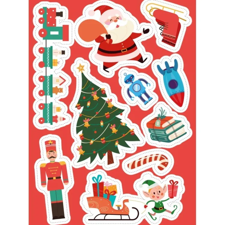 Stickers e attività. Il Natale