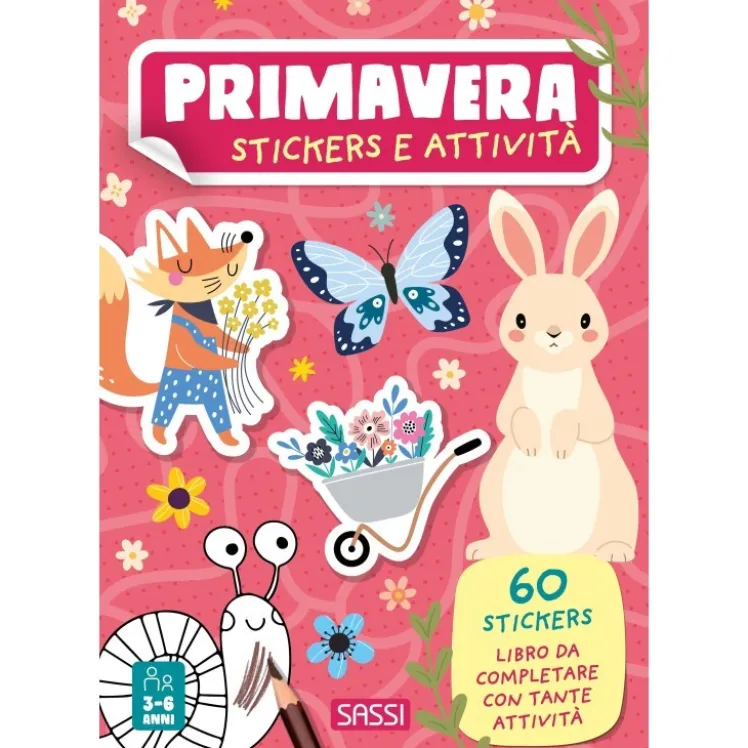 Stickers e attività. Primavera