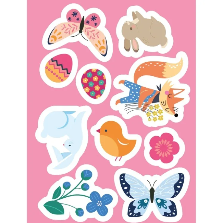 Stickers e attività. Primavera