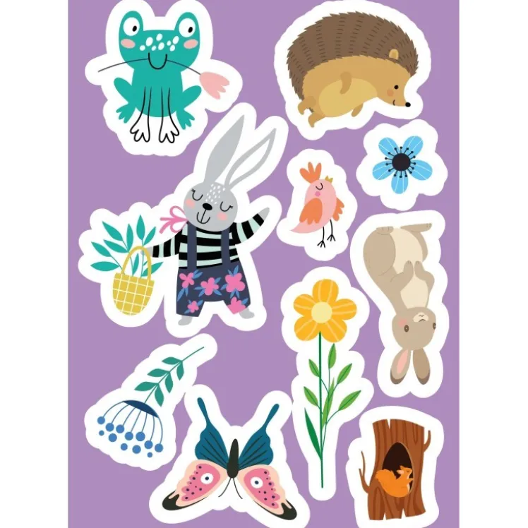 Stickers e attività. Primavera