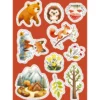 Stickers et activités. La montagne