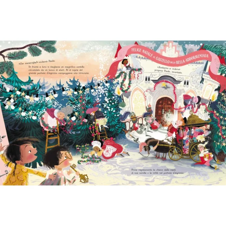 Un felice Natale al castello della Bella addormentata